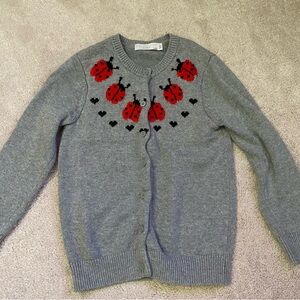 Stella McCartney kids ladybug cardigan 8